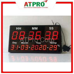 Đồng hồ LED treo tường (MÃ: ATC-HMS-D-T-L)