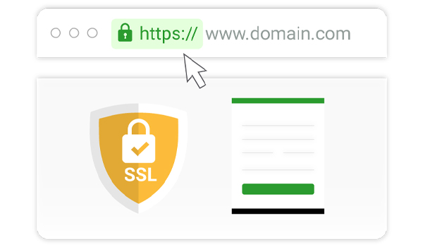Trang web HTTPS có chứng chỉ bảo mật SSL