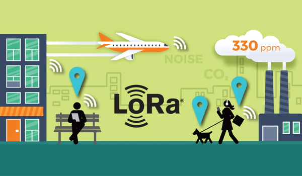LoRa có phạm vi truyền sóng rộng, tiêu thụ điện năng thấp