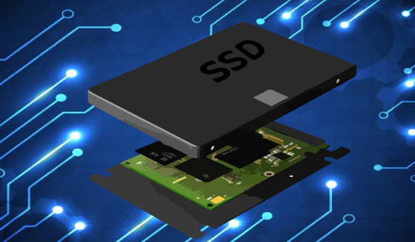 SSD là thiết bị lưu trữ được làm từ vật liệu bán dẫn solid state/semiconductor