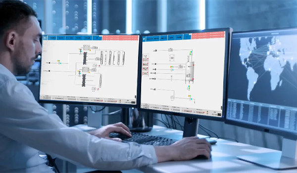 SCADA theo dõi tình trạng hoạt động của các thiết bị & quy trình trong hệ thống