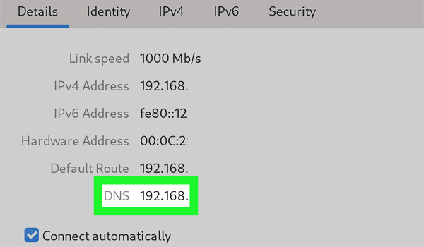 DNS hiện tại máy tính đang sử dụng