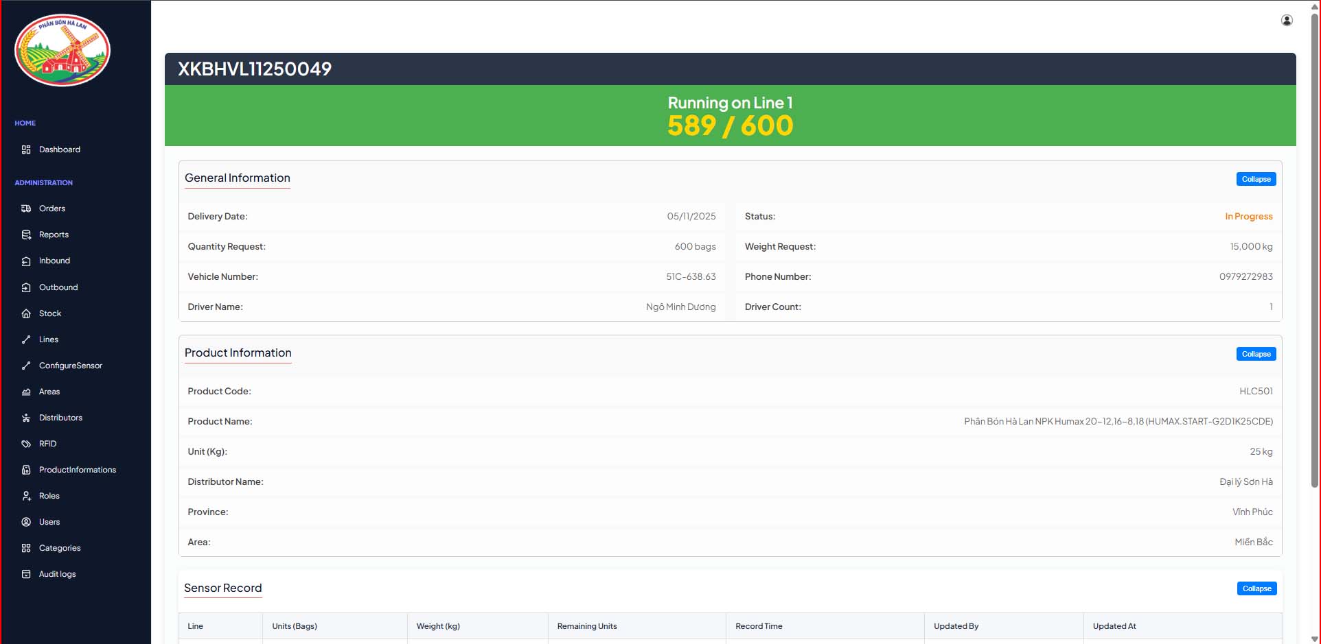 Thu thập dữ liệu đếm sản phẩm trên băng chuyền 1