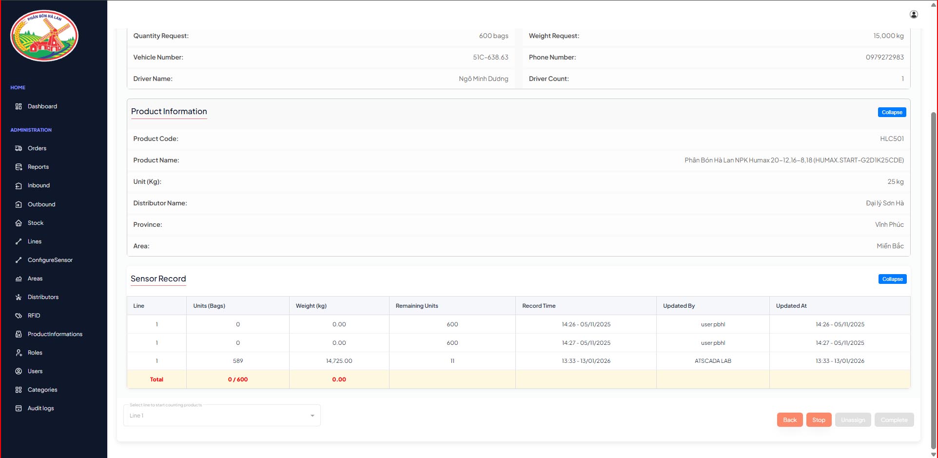 Thu thập dữ liệu đếm sản phẩm trên băng chuyền 2