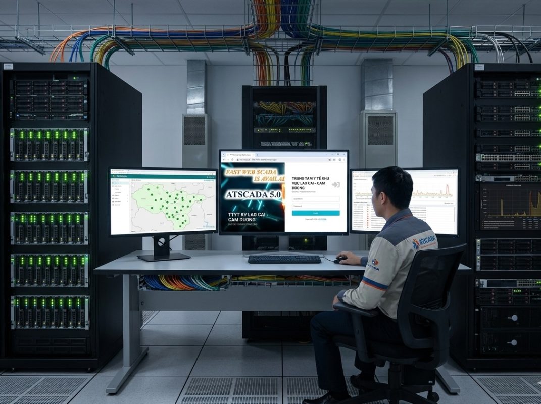 Phần mềm giám sát phòng server-Cty Nhất Tiến Chung