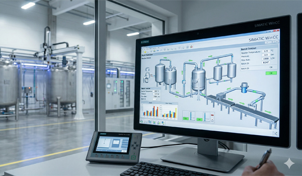 WinCC là phần mềm SCADA tiêu chuẩn toàn cầu được phát triển bởi Siemens