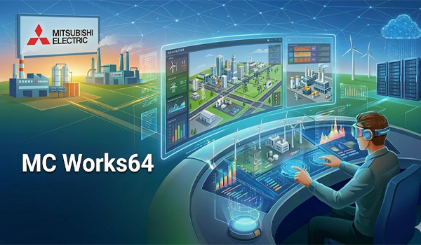MC Works64 là phần mềm SCADA cao cấp của Mitsubishi Electric