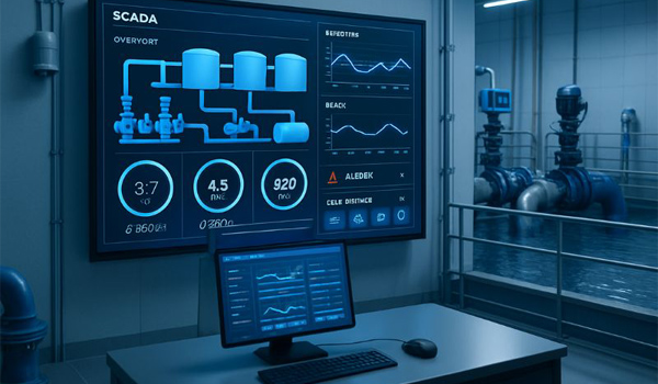 Hệ thống SCADA giám sát, điều khiển tập trung theo thời gian thực