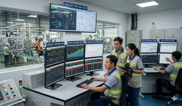 5 lợi ích khi triển khai hệ thống SCADA cho nhà máy