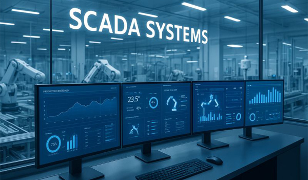 SCADA là hệ thống giám sát, điều khiển & thu thập dữ liệu theo thời gian thực