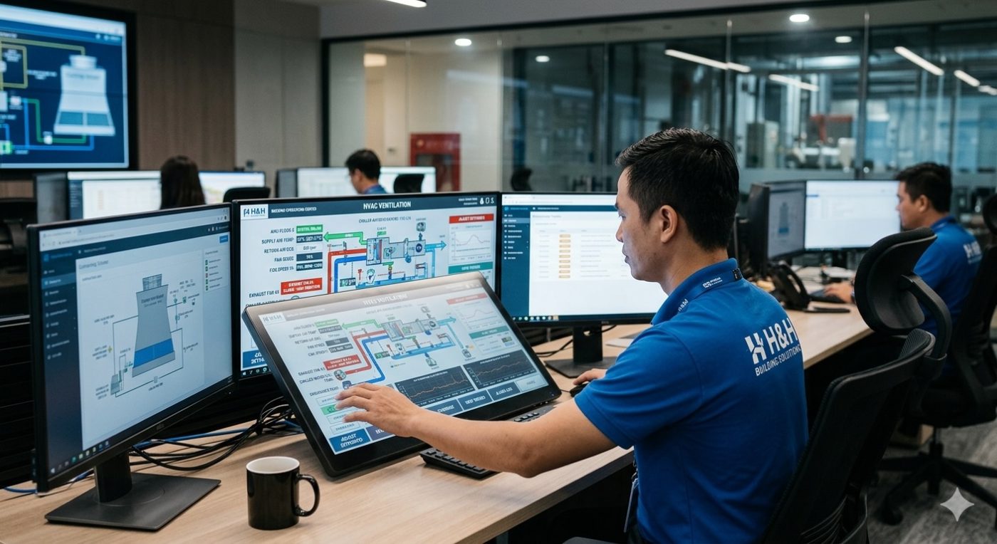 Hệ thống SCADA điều hành hệ thống thông gió HVAC tòa nhà
