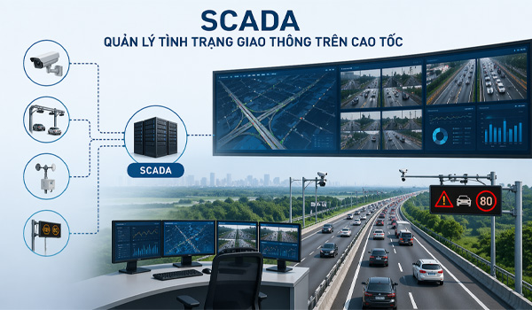 Hệ thống SCADA quản lý tình trạng giao thông trên cao tốc