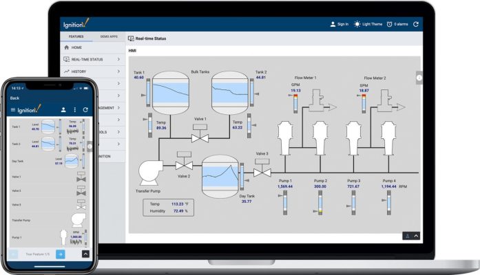 Mobile SCADA điều khiển giám sát và thu thập dữ liệu di động