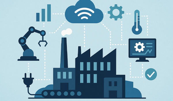 IoT cho phép kết nối thiết bị, máy móc, hệ thống ở nhiều địa điểm khác nhau