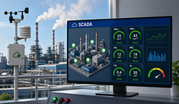 SCADA trong hệ thống giám sát môi trường không khí