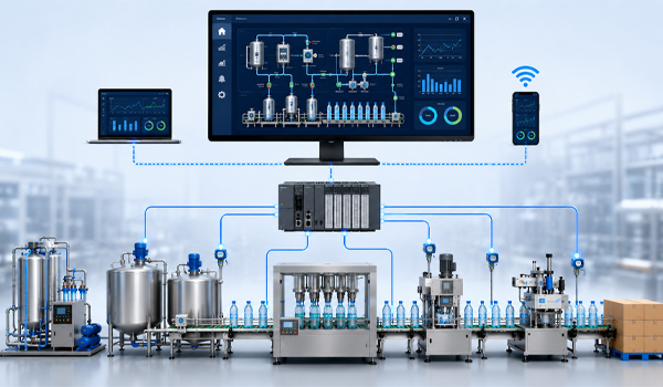 Hệ thống SCADA cho nhà máy nước ngọt