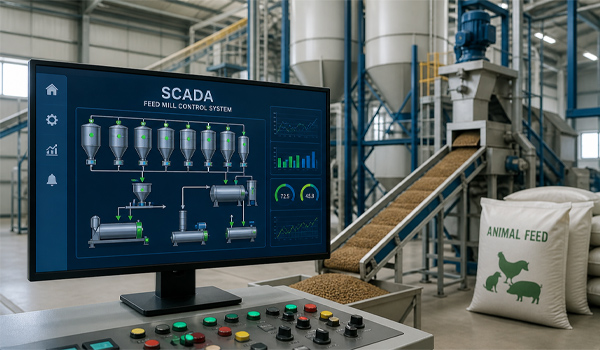 Hệ thống SCADA cho nhà máy sản xuất thức ăn chăn nuôi