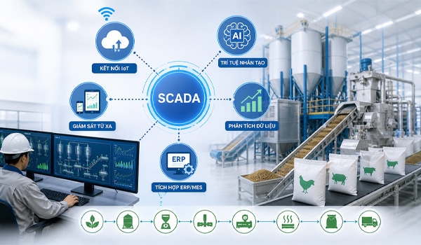 Xu hướng phát triển của SCADA trong ngành thức ăn chăn nuôi