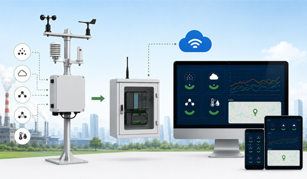 Hệ thống SCADA quan trắc môi trường không khí