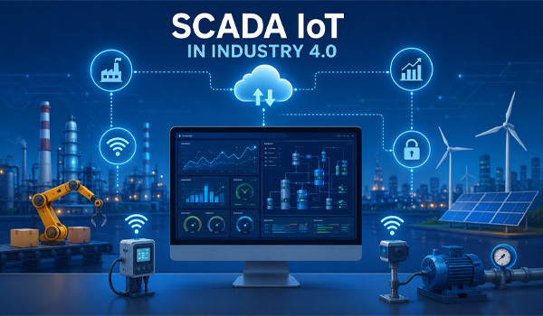 SCADA IoT là gì trong Industry 4.0?
