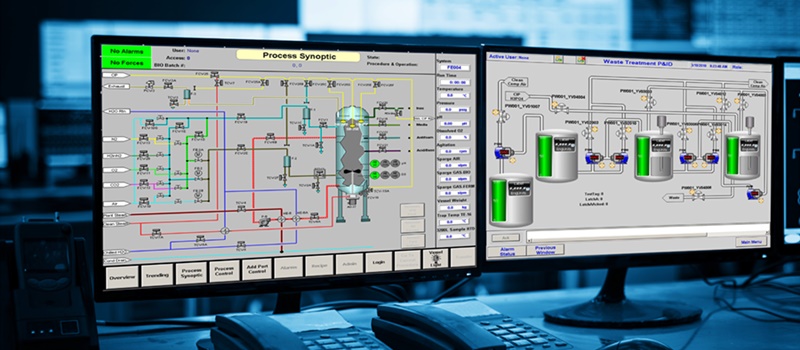 SCADA trong trạm bơm nước giám sát điều khiển từ xa
