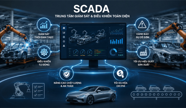 Vai trò của SCADA trong ngành ô tô hiện đại