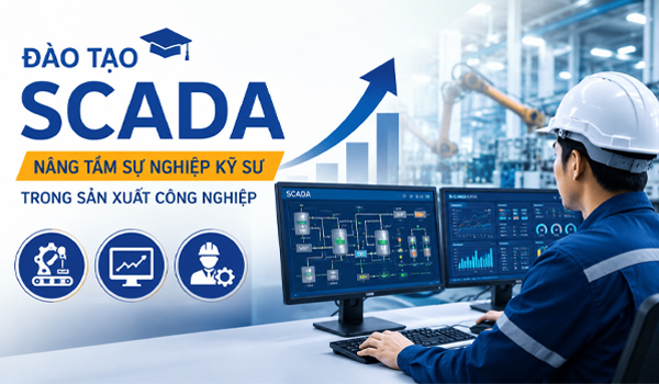Đào tạo SCADA nâng tầm sự nghiệp kỹ sư trong sản xuất công nghiệp