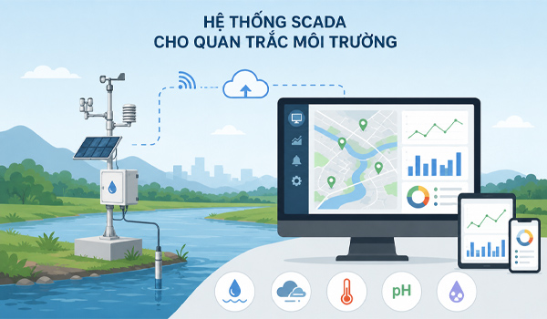 Hệ thống SCADA cho quan trắc môi trường