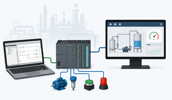 Hướng dẫn lập trình PLC cho SCADA