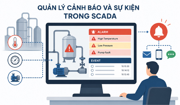 Quản lý cảnh báo và sự kiện trong SCADA