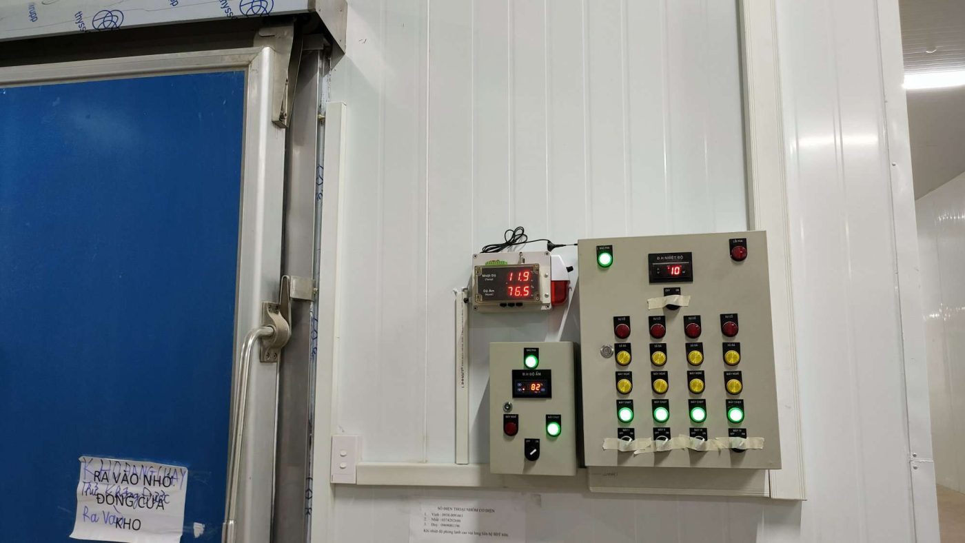 SCADA giúp quản lý kiểm soát nhiệt độ và độ ẩm kho lạnh hiện đại