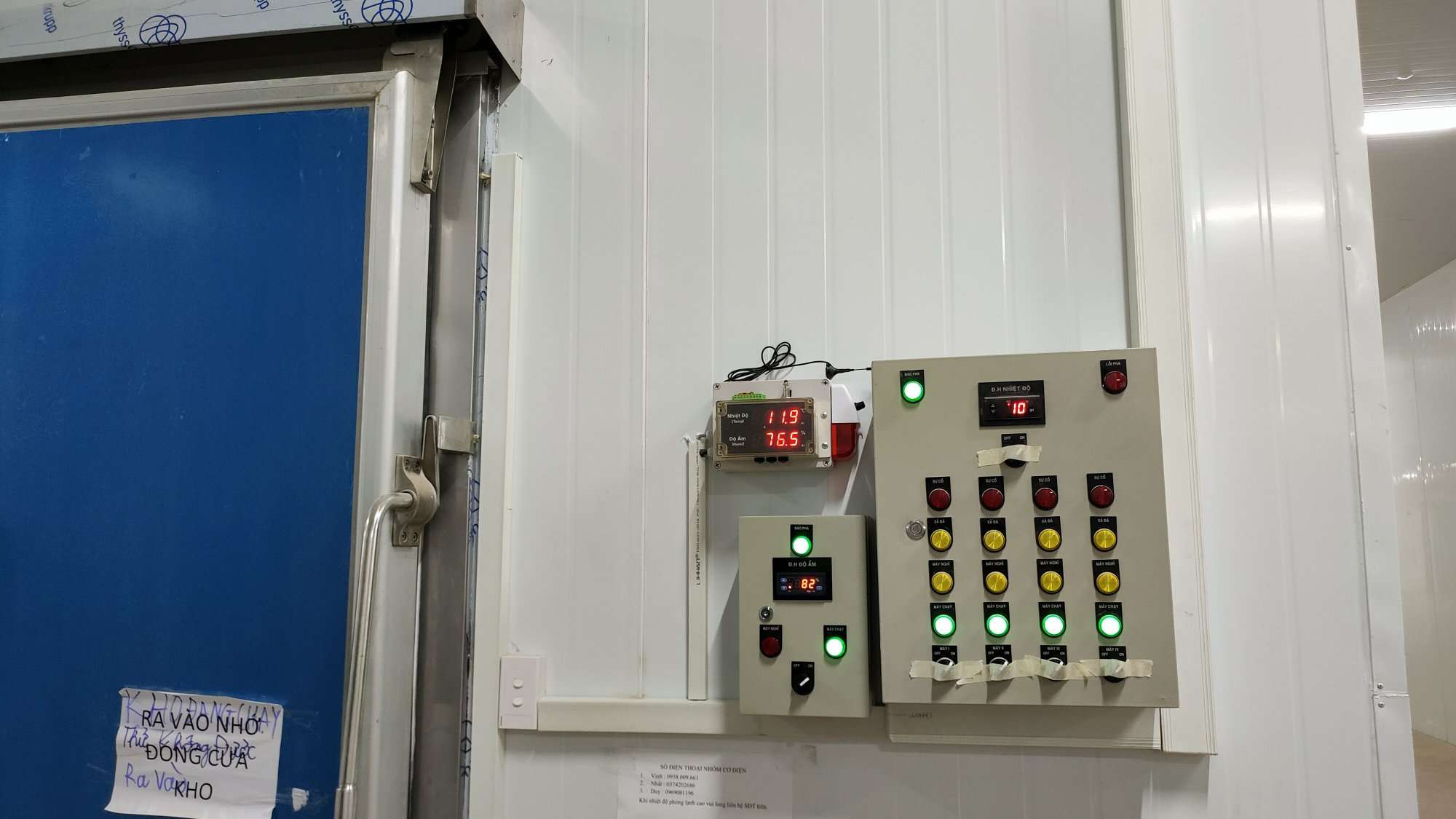 SCADA giúp quản lý kiểm soát nhiệt độ và độ ẩm kho lạnh hiện đại