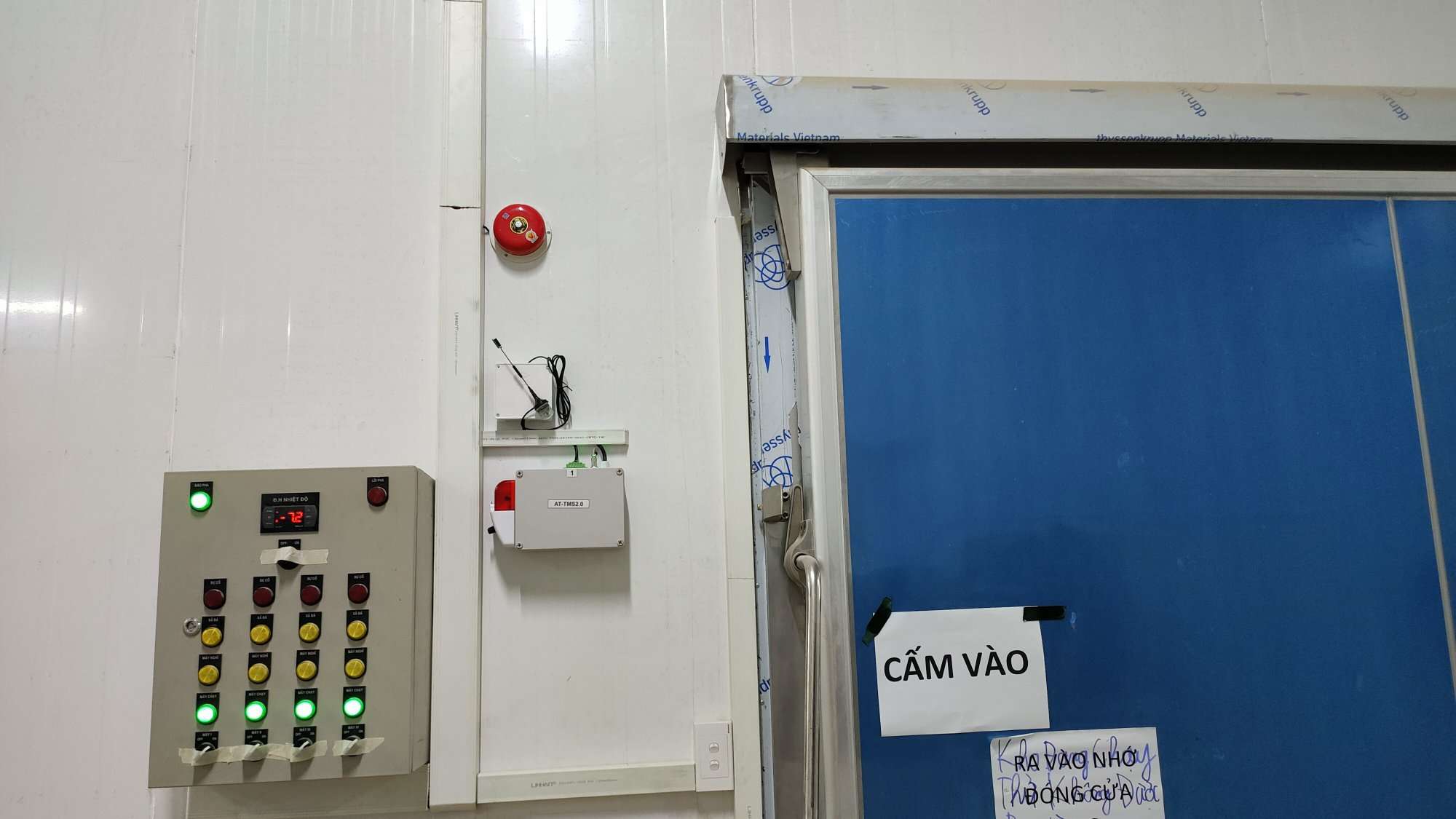 SCADA giúp quản lý kiểm soát nhiệt độ và độ ẩm kho lạnh hiện đại