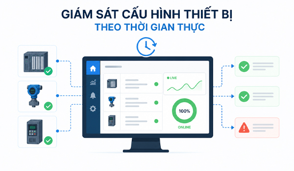 Giám sát cấu hình thiết bị theo thời gian thực