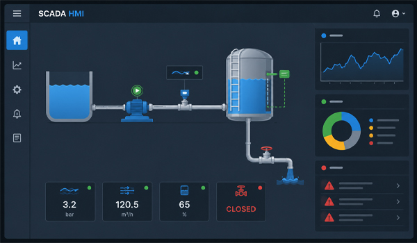Thiết kế giao diện HMI cho SCADA