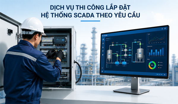 Dịch vụ thi công lắp đặt hệ thống SCADA theo yêu cầu