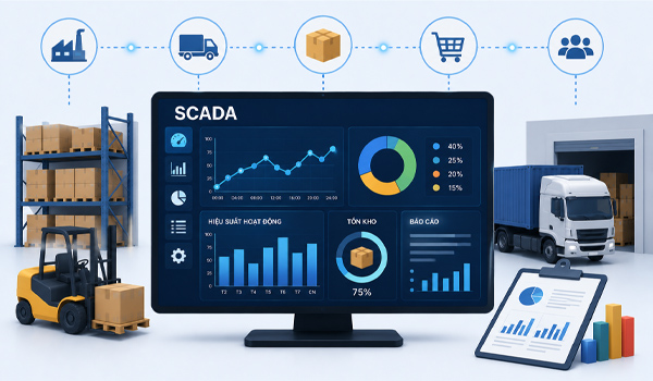 SCADA hỗ trợ ra quyết định chính xác dựa trên dữ liệu