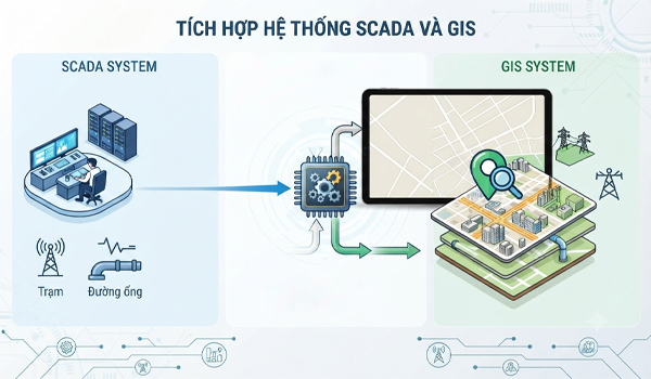 Tích hợp hệ thống SCADA và GIS