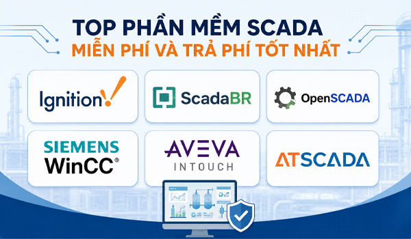 Top phần mềm SCADA miễn phí và trả phí tốt nhất