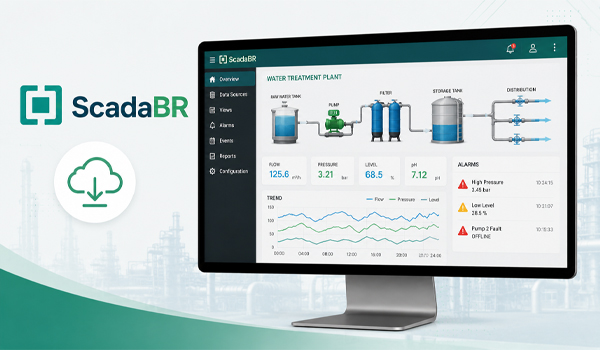ScadaBR là phần mềm SCADA mã nguồn mở được sử dụng khá phổ biến