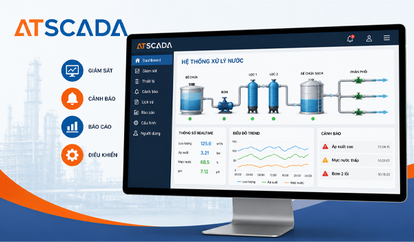 ATSCADA được phát triển phù hợp với nhu cầu của doanh nghiệp tại Việt Nam