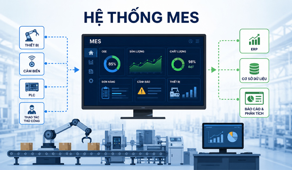MES - Hệ thống điều hành & thực thi sản xuất