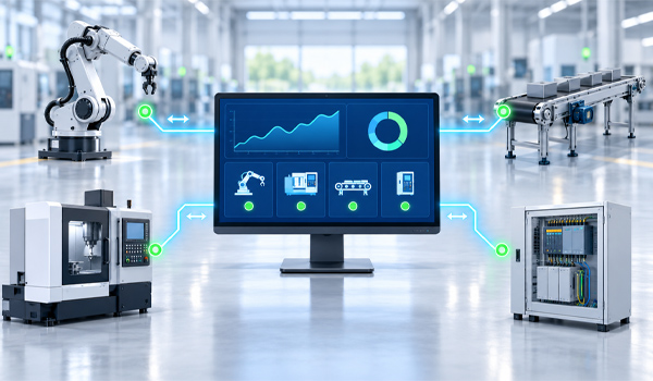 Kiểm tra khả năng kết nối của MES với PLC, HMI, SCADA, máy CNC,...