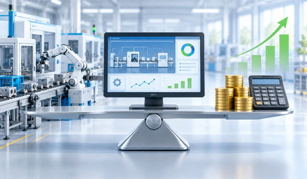 Xem xét chi phí đầu tư & tổng chi phí sở hữu phần mềm MES