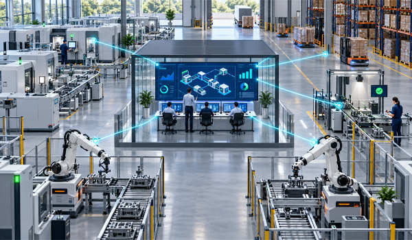 MES là một trong những thành phần quan trọng nhất trong mô hình Smart Factory