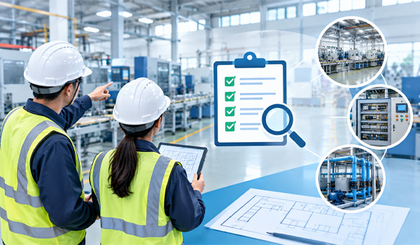 Khảo sát hiện trạng nhà máy trước khi triển khai