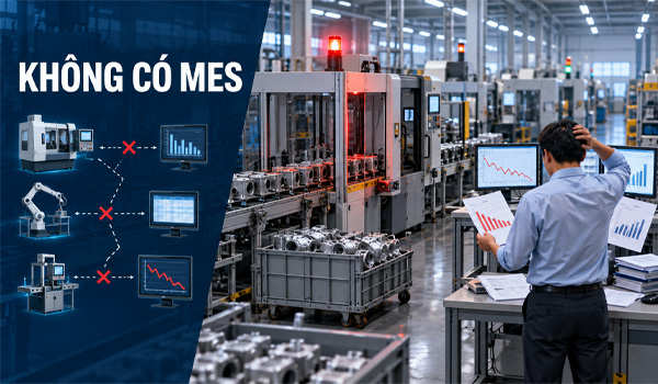 Vì sao doanh nghiệp sản xuất thất bại khi không dùng MES?